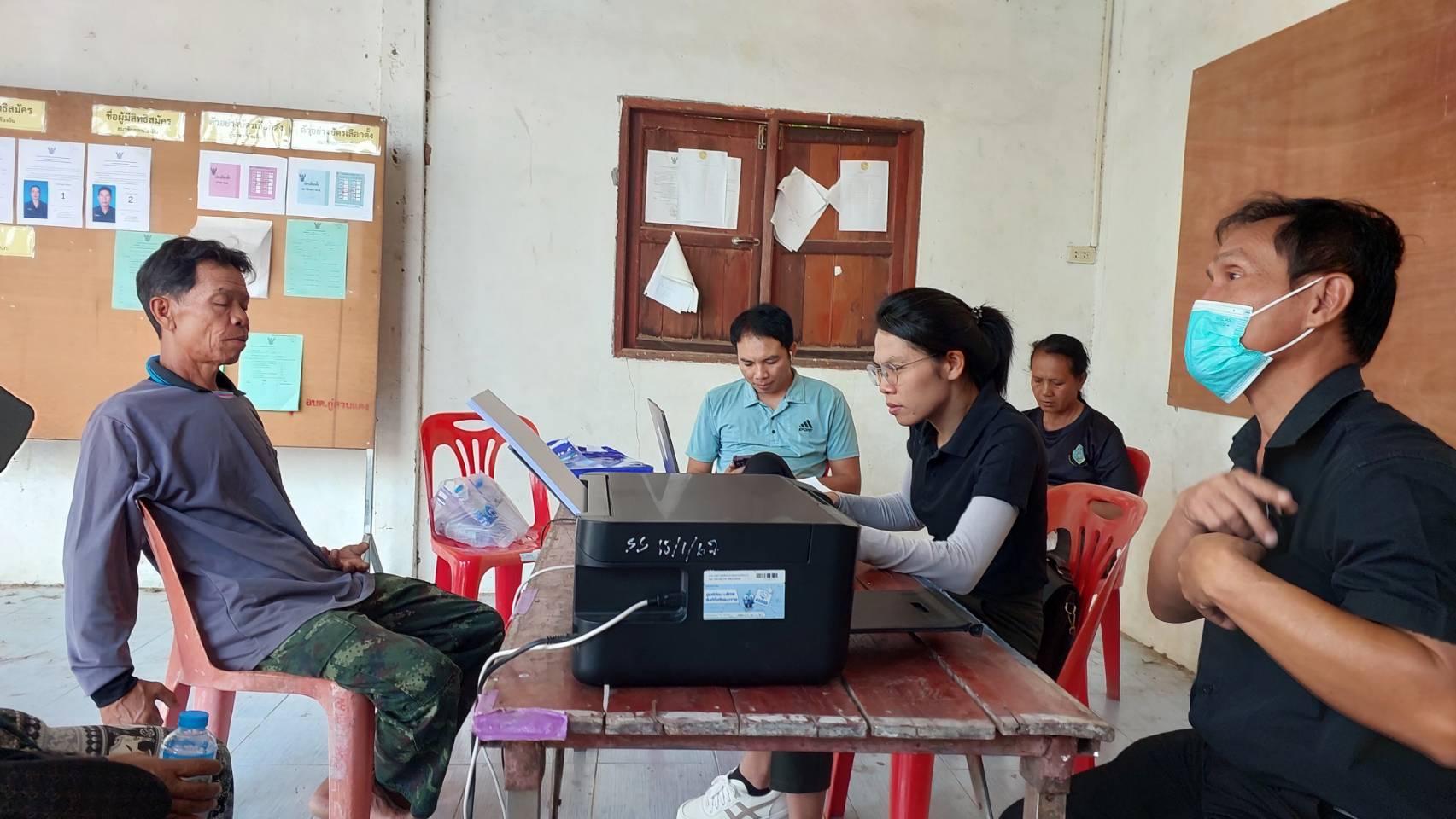 ติดตามสนับสนุนการดำเนินงานโครงการ กข.คจ บ้าน ทุ่ม